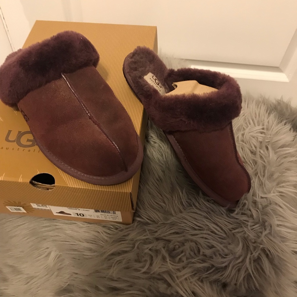Ugg plum woman’s slippers
